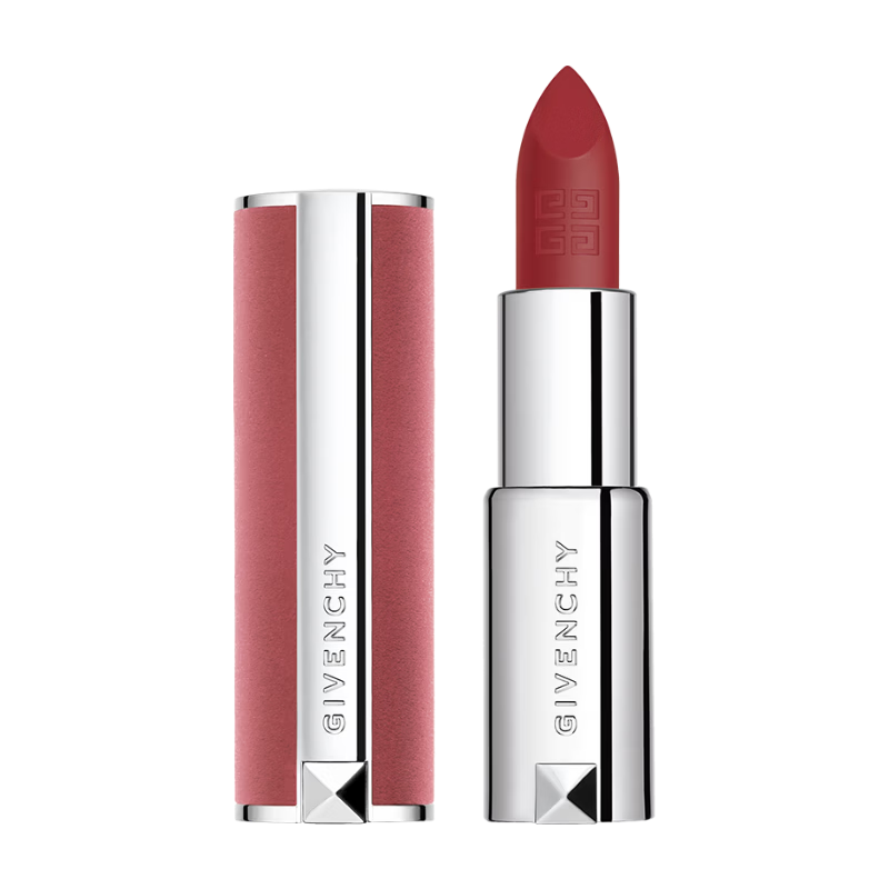 纪梵希（Givenchy）【采销直播间】粉丝绒N27雪柿桃豆沙口红 三八节女神生日礼物女生