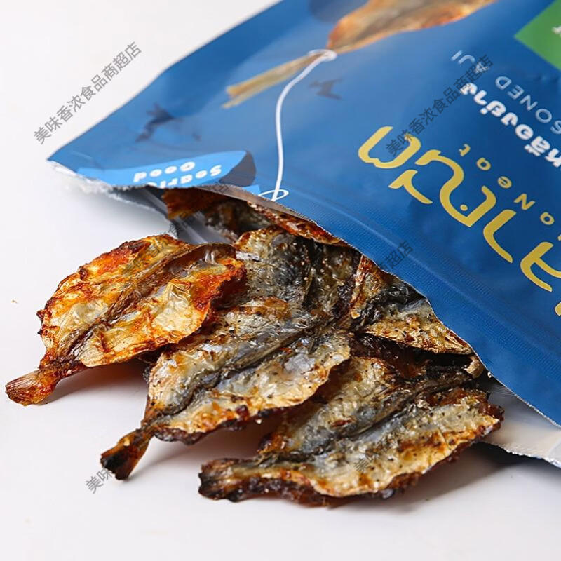 芭腻新品PlaNeat烤鲹鱼片泰国原装小鱼干非油炸高蛋白解馋小零食 原味35g*1袋烤鱼片