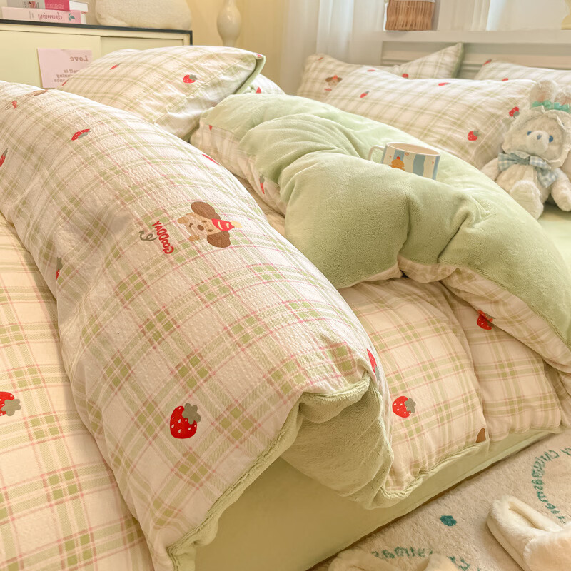 ��ɭ2025�¿�˫��ɴţ�����ļ��׶����߿��ؼ��޼Ӻ�ů�������ҿ�ѡ �����ޡ���ݮ�� �� ������ ����1.8�ļ���-����200x230 137Ԫ