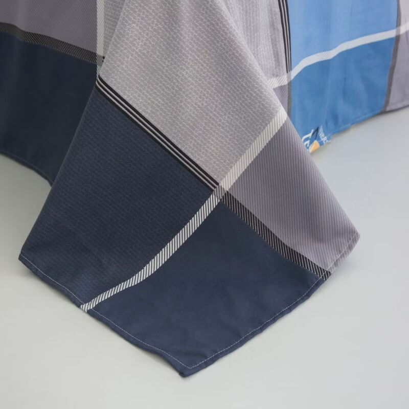 麦琪娜 斜纹磨毛四件套床上用品四件套双人床四件套简约床单被套四件套 40支 爱沙尼亚 1.5/1.8米 床单款 被套200*230cm 四件套