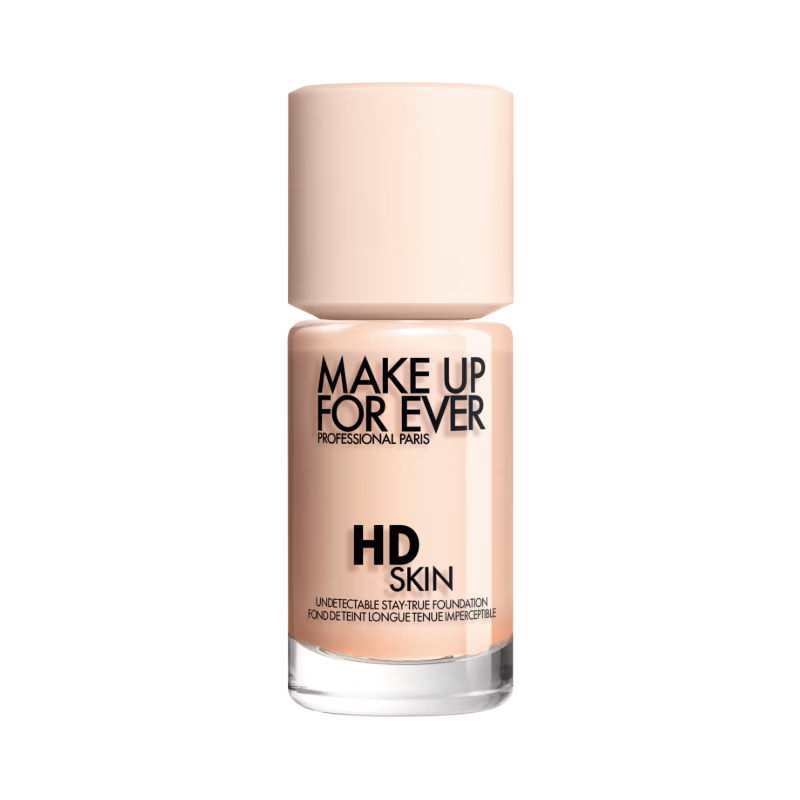 玫珂菲（MAKE UP FOR EVER）玫珂菲亲肌遮瑕粉底液1R02持妆自然粉底 520礼物送女友