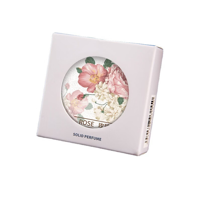影语菡妃SR固体香膏古风留香玫瑰花香铁盒香膏清新便携香水淡旅游国货樱花 邂逅 15g