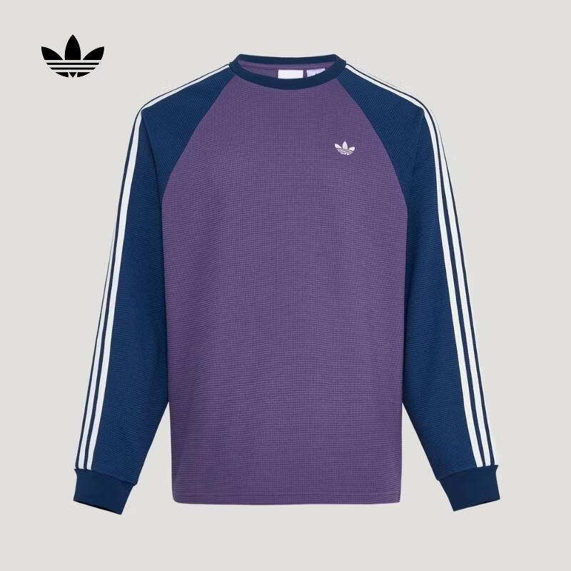 阿迪达斯（adidas）【滔搏运动】三叶草男子U TEE L运动宽松S长袖T恤 KV8868 L
