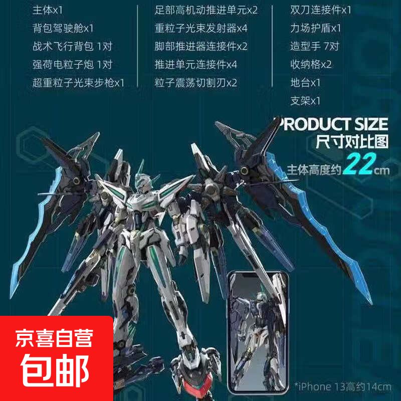 动核 MNP-CR01 玉衡星6号·头领进阶型·幻赐 拼装模型