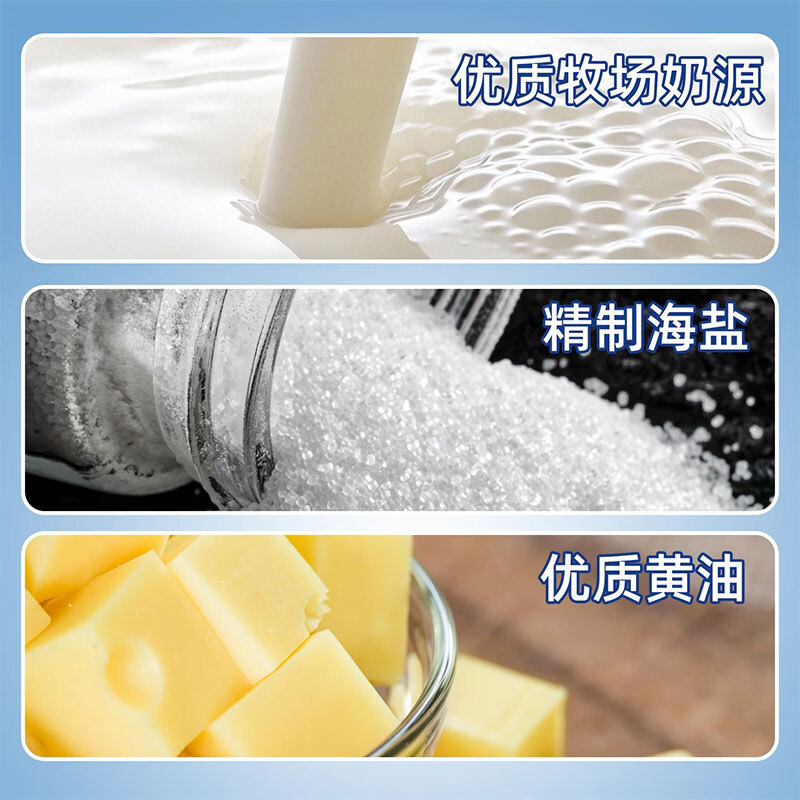 XIXIHOU商超同款无糖海盐苏打饼干酥脆咸味独立小包装碱性代餐解馋零食 【体验装】海盐苏打饼干250g*1盒