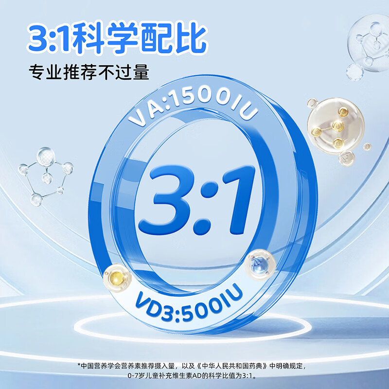 D-Sorb滴适宝维生素AD滴剂儿童维生素ad滴剂ADvd3滴剂加拿大原装进口 维生素AD滴剂1瓶装 2.5ml*1瓶