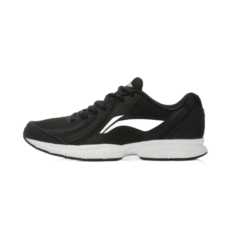 李宁网面跑鞋轻质男鞋冬季拼接网面软底耐磨休闲跑步鞋ARBS009