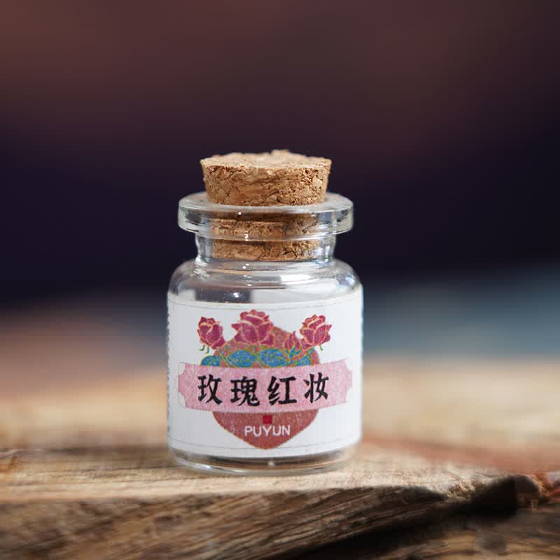 普云鹅梨帐中香香丸夜光石莲花吊坠香囊车载摆件香薰手机挂坠汉服挂饰 玫瑰香丸3颗+夜光香囊 1g