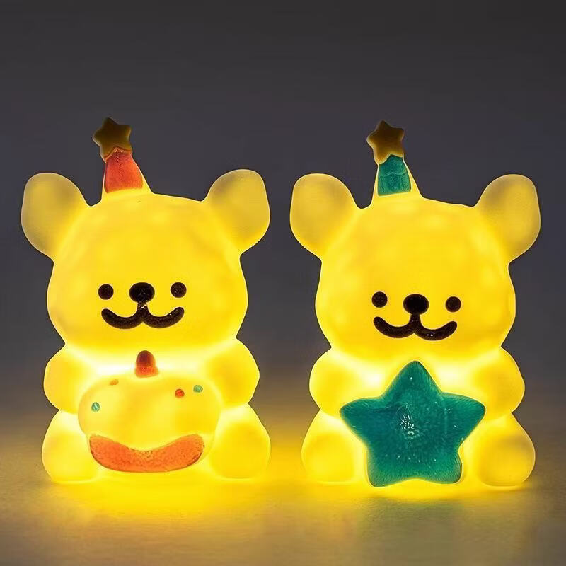 星途（EXEED）线条小狗夜灯卧室拍拍灯儿童闺蜜女生情侣六一儿童节生日礼物批发 小狗夜灯【蓝色】