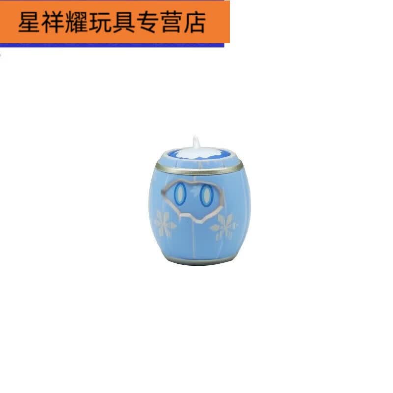 CLCEY原神萌粒史莱姆系列盲袋可爱公仔礼物潮玩 小 珠光-水 珠光-水