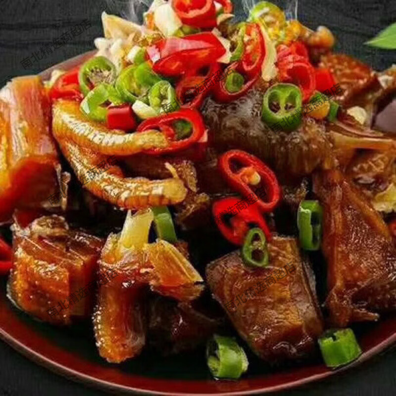 老炕正宗湖南烟熏腊鸡农家特色腊味风干腊土鸡腊味熏鸡切好剁好下酒菜 1斤烟熏腊鸡切好剁好