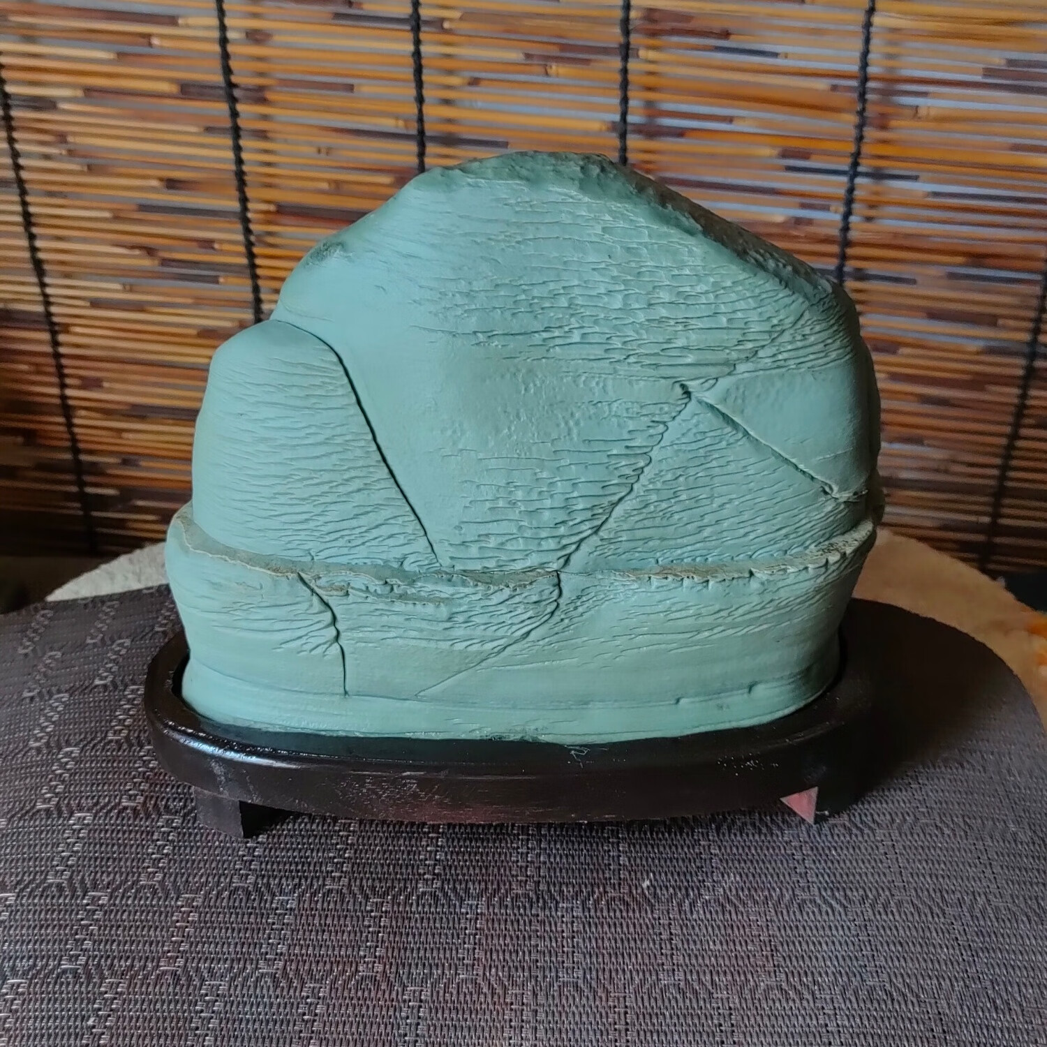 松花石 长白山松花石 产地天然奇石 观赏石摆件 家居客厅玄关书房