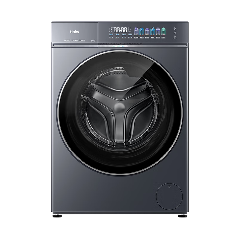 ������Haier���ذ���Ʒ ��Ϫ5.0 D1ȫ�Զ�10KG���ô�������Ͳϴ�»�1.36��ϴ����AIֱ����Ƶ˫Ч�������²���15% 1.36ϴ����+����Ͷ��+��ˮ����ϴ+����ϴ ��Ͳ 4199.3Ԫ