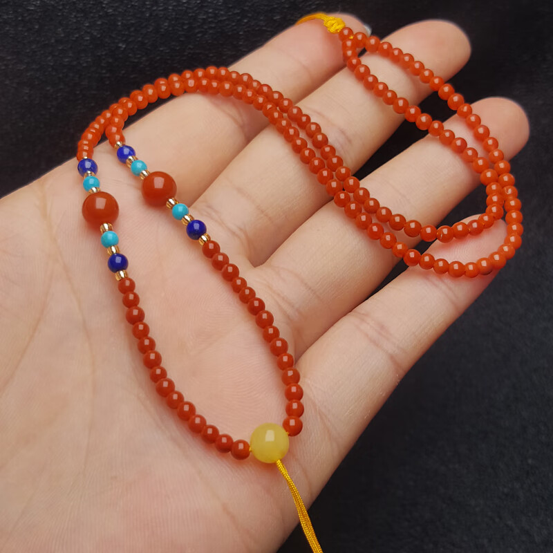 铭闽南红项链挂绳锁骨链吊坠链链  链链 链链