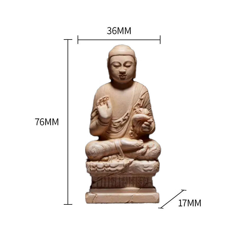 北齐释迦牟像立体冰箱贴回归河北博物院文创纪念 北齐释迦牟像立体冰箱贴回归河北博物院文创纪念