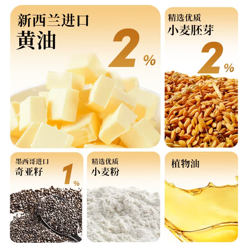 peppito黑松露培根苏打饼干420g奇亚籽0反式脂肪酸办公休闲零食 黑松露培根420g