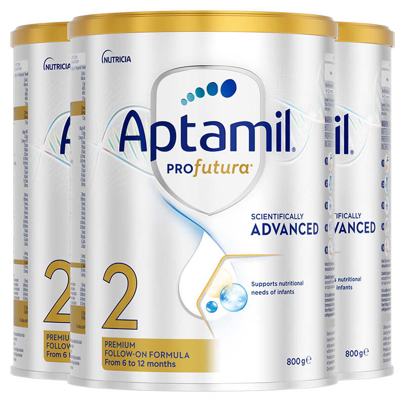 aptamil/������ ���ް׽�� 2�� Ӥ���̷� 800g 3�� 646.95Ԫ