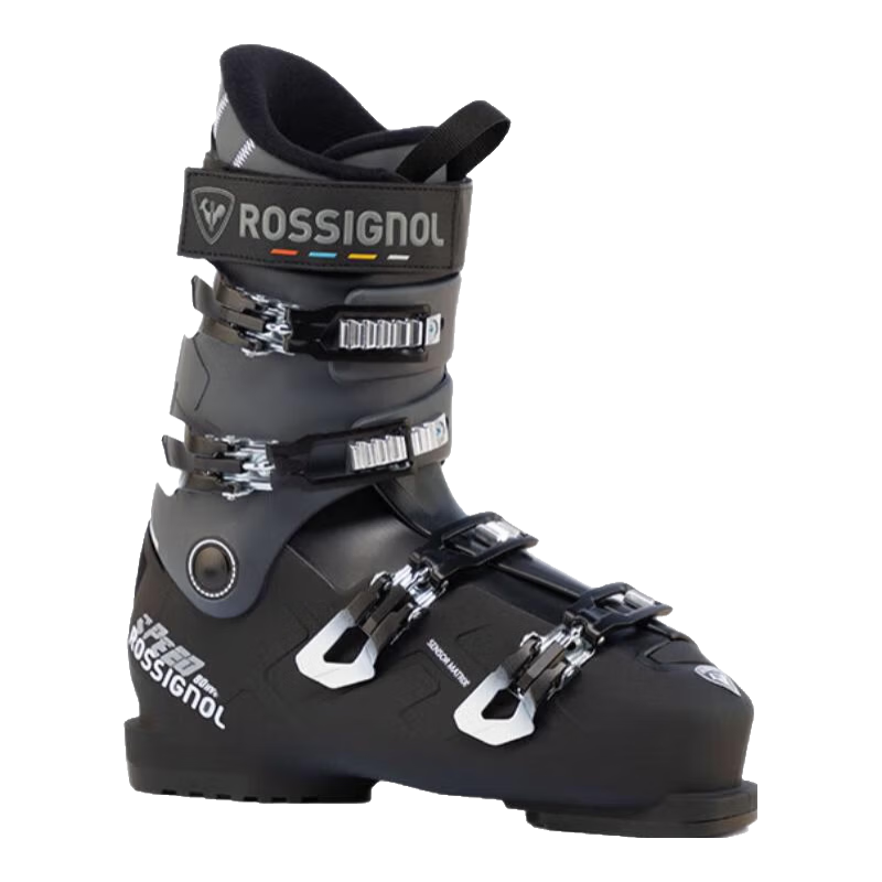 ROSSIGNOL25/26新款金雞專業(yè)男士滑雪鞋SPEED 80 HV+雙板雪鞋專業(yè)滑雪裝備 黑色-硬度80 44 (285mm)