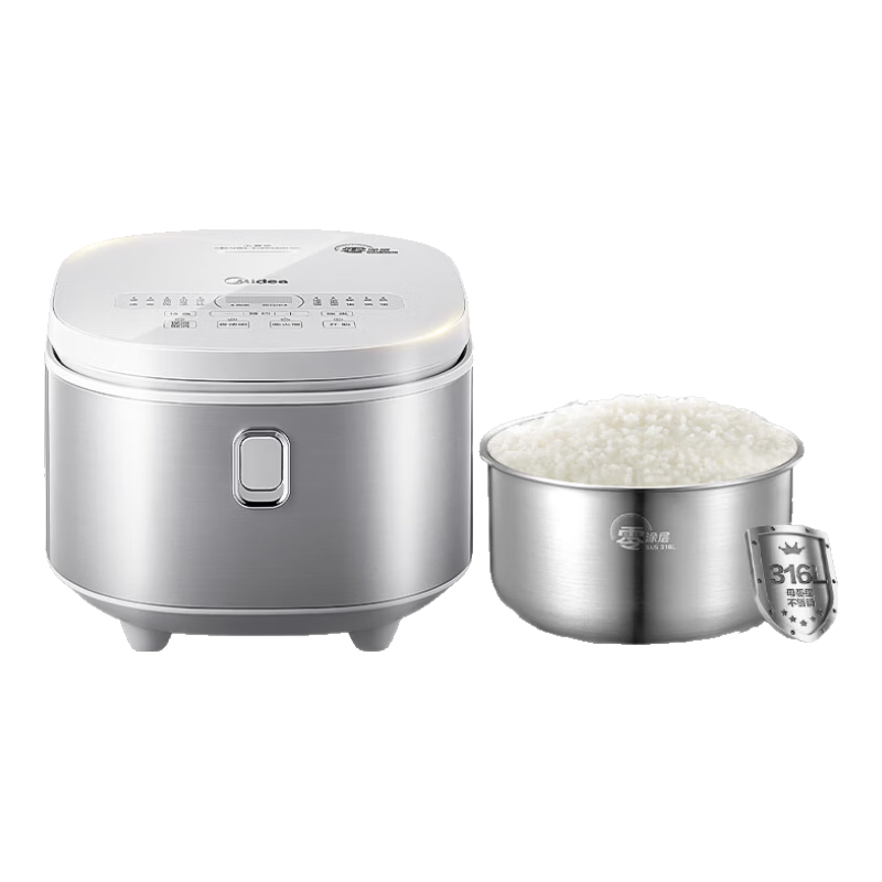 ���ģ�Midea���緹�Ҽ��õ緹��5L������ 0Ϳ���ڵ���ճ�� 5L  236.15Ԫ