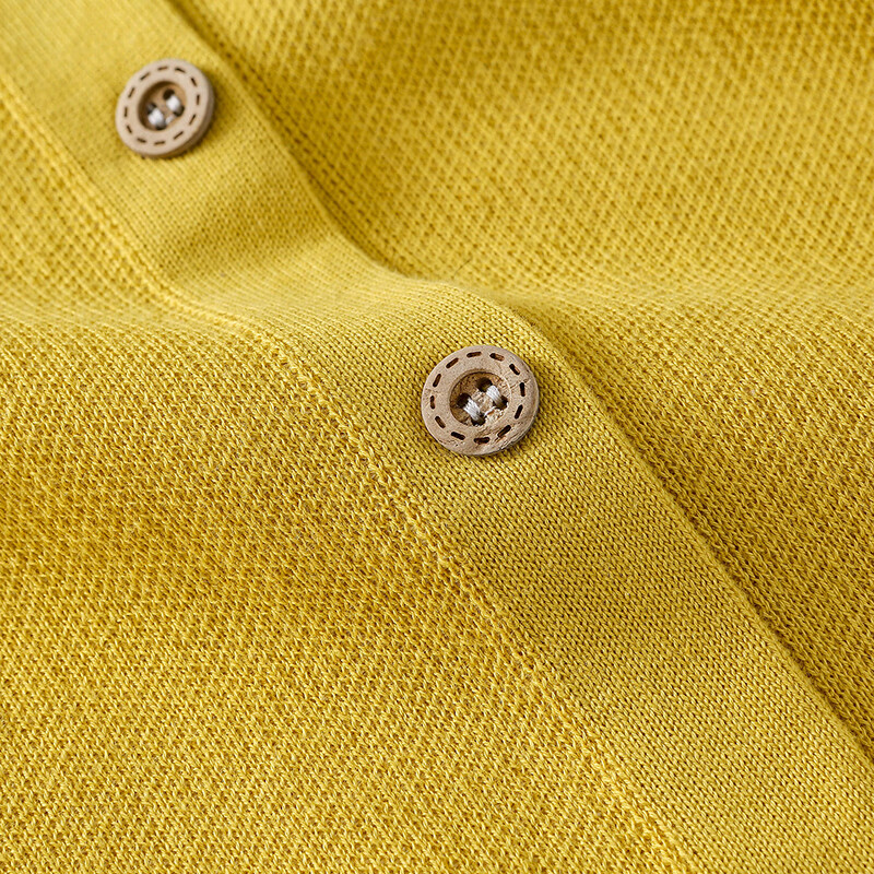 棉花堂（cottontown）【100%棉】棉花堂儿童毛衣开衫春秋新款男童女童针织衫外套开衫 黄色 90 90/52