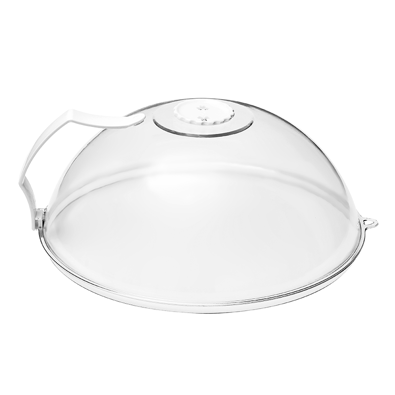 sungsa日本微波爐專用加熱蓋防濺防油蓋透明保鮮罩菜罩耐高溫剩菜剩飯蓋 3個(gè)裝