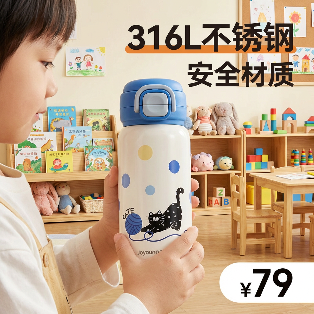���� 316L����ֱ��±� WV509 600ml ���� 39.5Ԫ