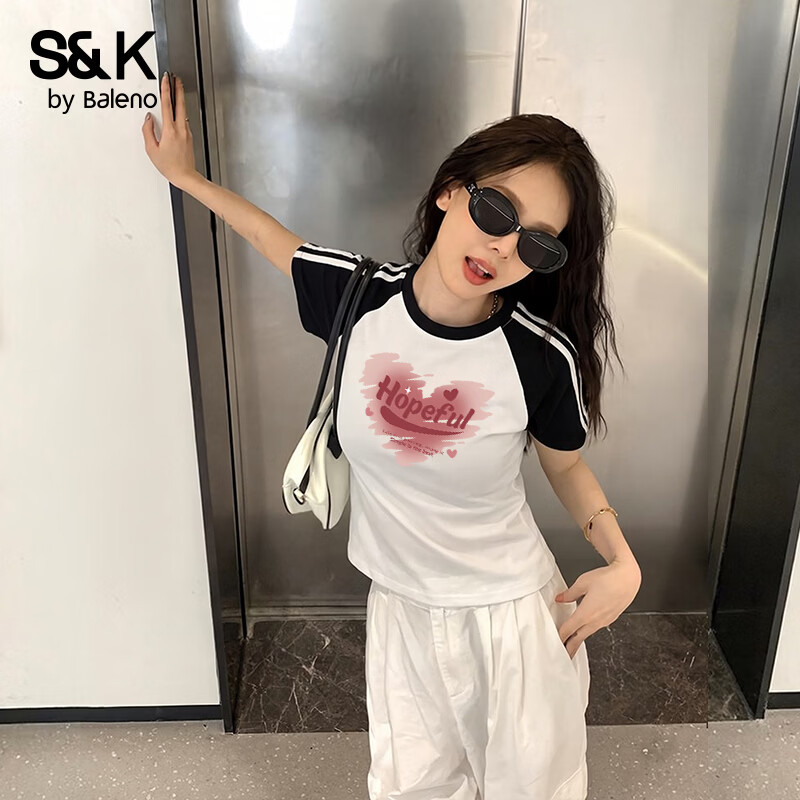 班尼路 会场领5折券 29.9元 S&K系列短袖T恤 29.9元 卡通印花半袖 - 折送网