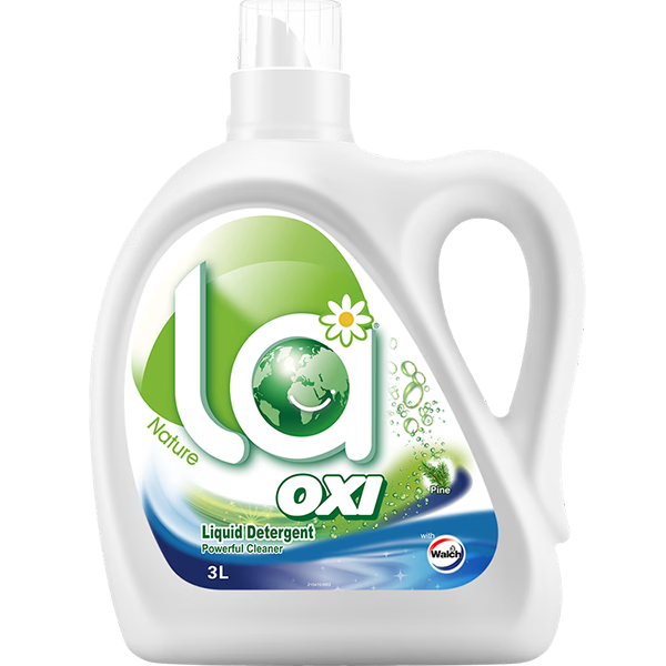 威露士la有氧洗衣液松木香3L/瓶 除菌除螨除霉去污渍留香机洗快洗手洗