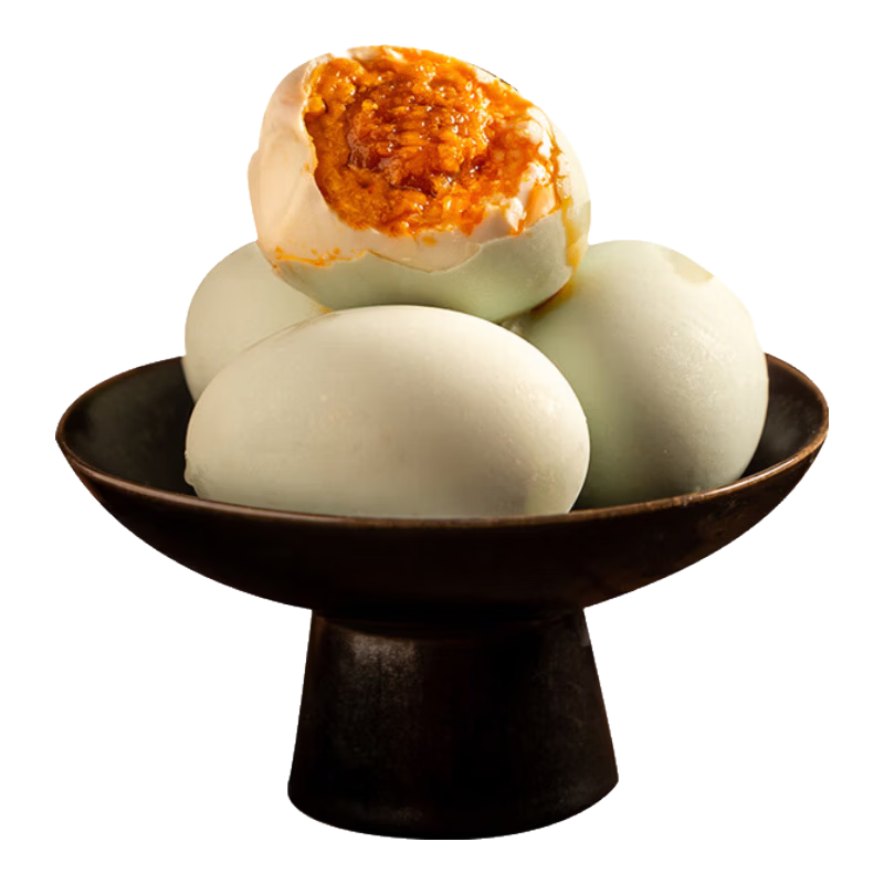 家庭放心优品农家放养咸鸭蛋流油咸鸭蛋整箱即食包邮50克 50g/枚流油咸鸭蛋 4枚（试吃装）