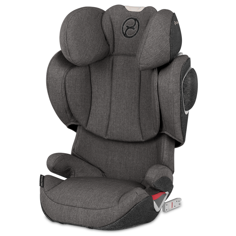 cybex 儿童安全座椅汽车用大童3-12岁便携isofix接口Solution Z-Fix 珊瑚灰 plus