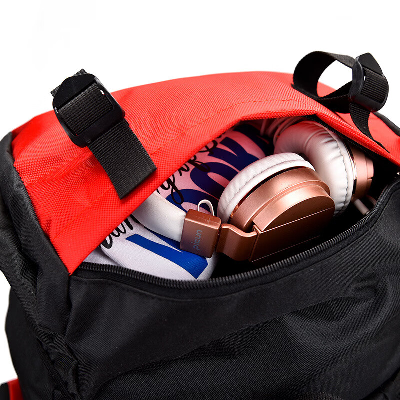 【优选】防水旅行登山包100升多功能徒步旅行包男款轻量化登山包 橘色 90-100升