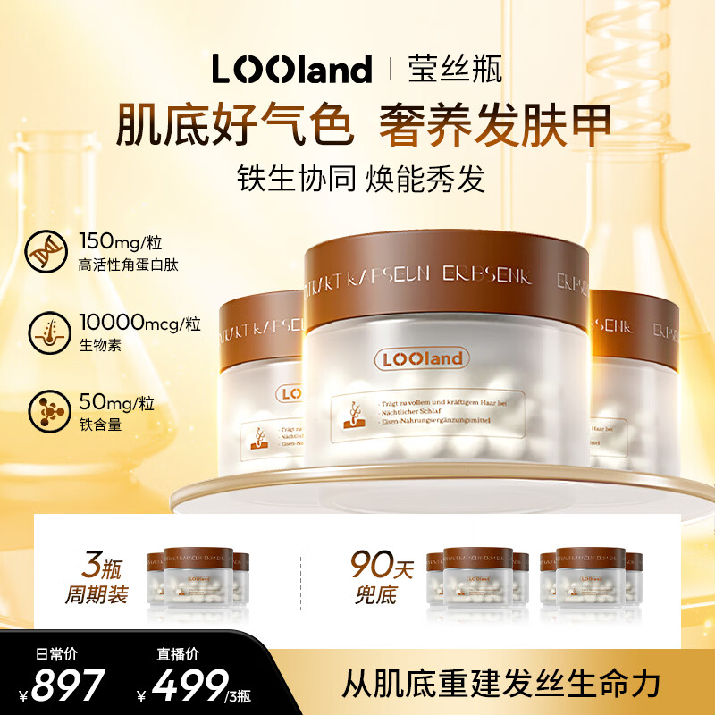 LOOLand生物素 60粒*2盒