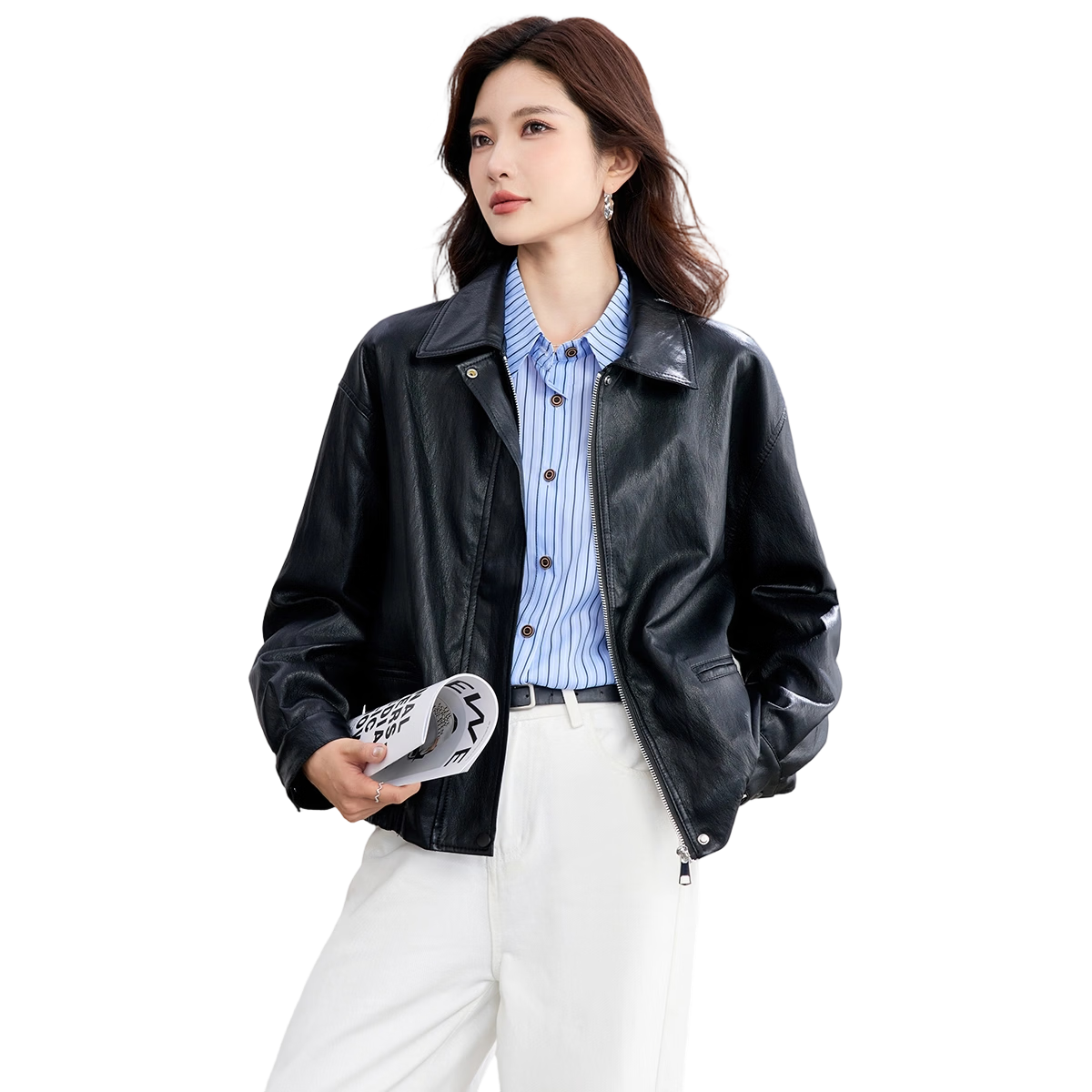 TERRE BLEUE���Ŷ̿�PUƤ������Ů2026���＾�¿����ʱ�и��԰ٴ�Ƥ�п����� 224.8Ԫ