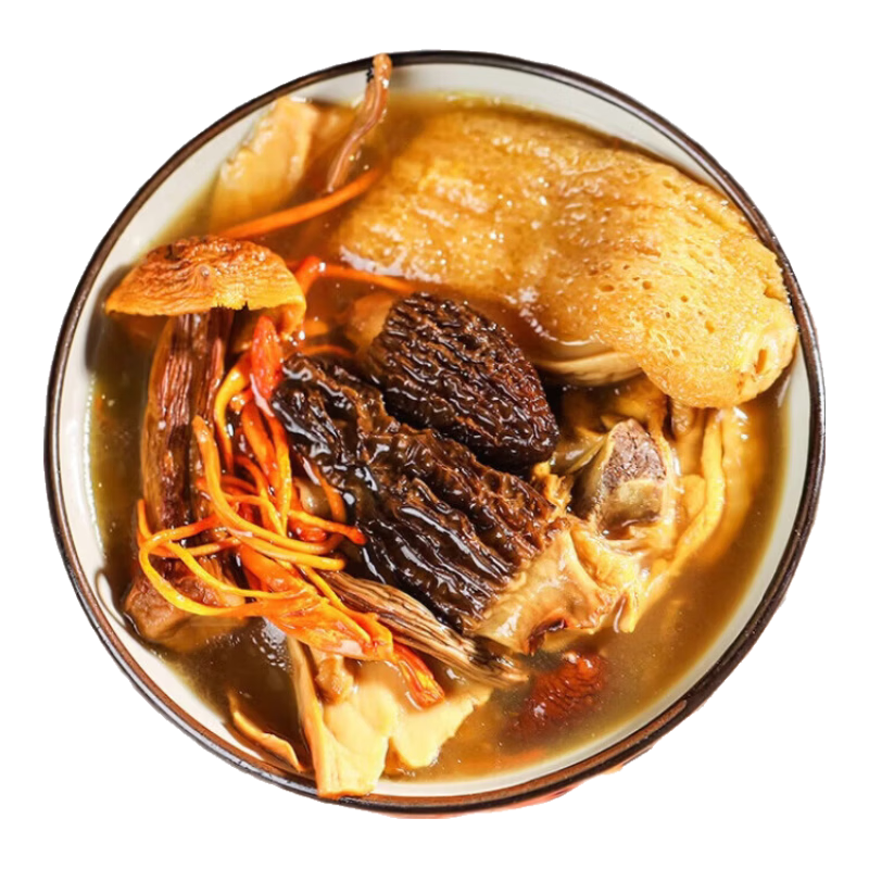 【东东买菜】七彩菌汤包干货火锅虫草花羊肚菌冬季滋补营养煲汤 七彩菌菇包【无防腐剂干燥剂】 七彩菌汤包【 1包50克】