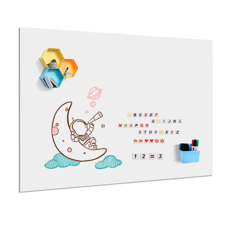 AUCS 120*90cm���װ���ǽд�ְ�ڰ�ǽ�����Բ���ǽ���Ƴ�����С�װ������ͯ����ѧ���ɲ�Ϳѻǽ�װ�