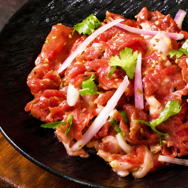 顶诺(DNUO)齐齐哈尔风味烤肉4斤半成品烧烤肉食材家庭拌肉套餐牛肉新鲜 调理 2斤 4袋 全牛套餐(2燕翅拌肉1传统拌肉1胸口拌肉)