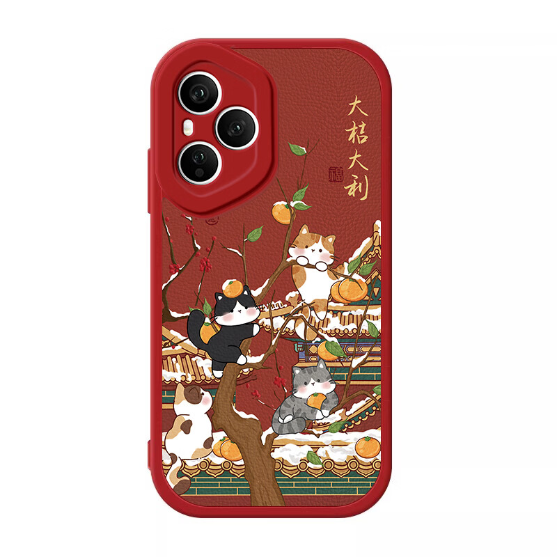 东途者适用荣耀400Pro手机壳2026限定款国宝卡通熊猫honor400彩绘小羊皮镜头全包软壳硅胶防摔保护套 荣耀400【白色-故宫如意熊猫】