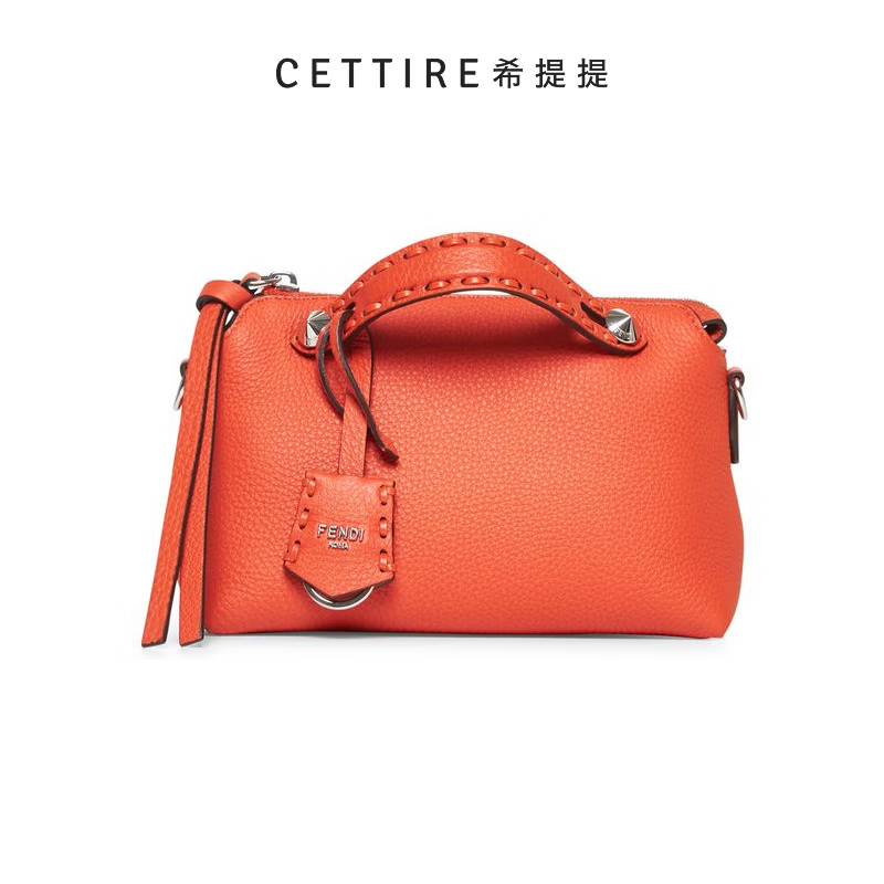 FENDI By The Way Selleria 迷你手提包 橙色 均码