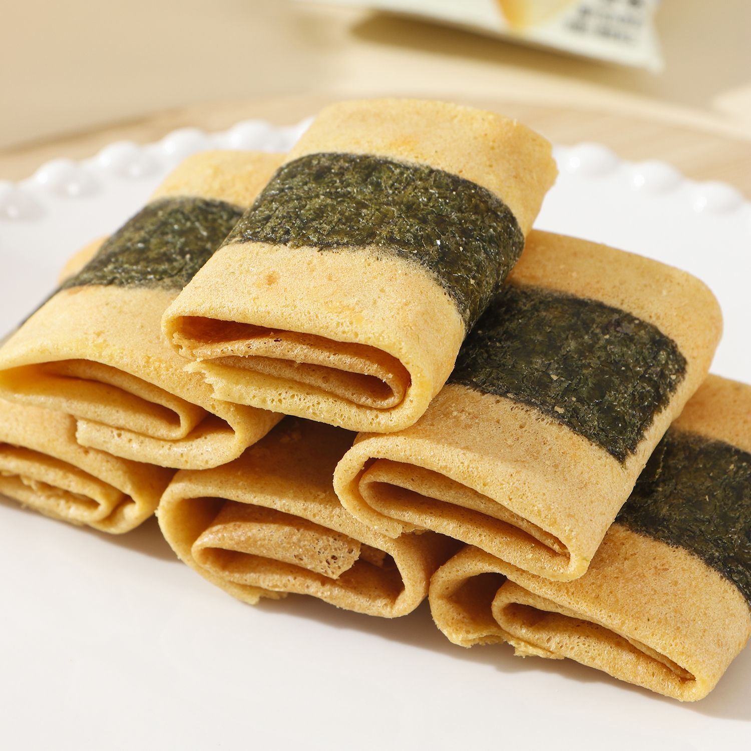 妙可熊凤凰卷蛋卷238g早餐代餐海苔港式解馋茶点零食小吃中式糕点送礼 【热卖】妙可熊凤凰卷1盒