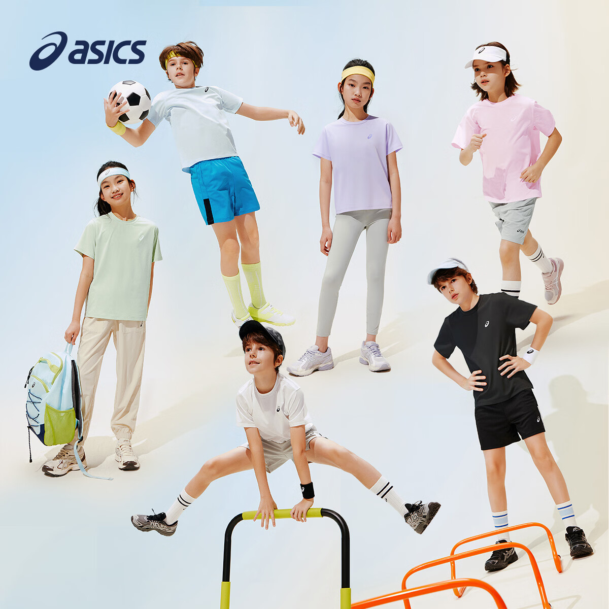 ��ɪʿ ASICS ��Ů��ͯ�ļ��¿���ʪ�ٸ�T�� ��ɫ���� 175 49Ԫ