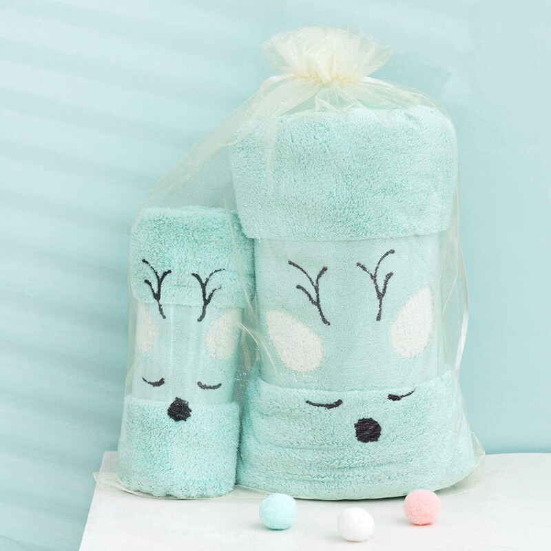 ��ɭɺ����ë���������ë��ԡ��ɳ���׽������װ�����ɶ���Ʒë�� ɳ��С¹���׽� 70*140+35*75cm