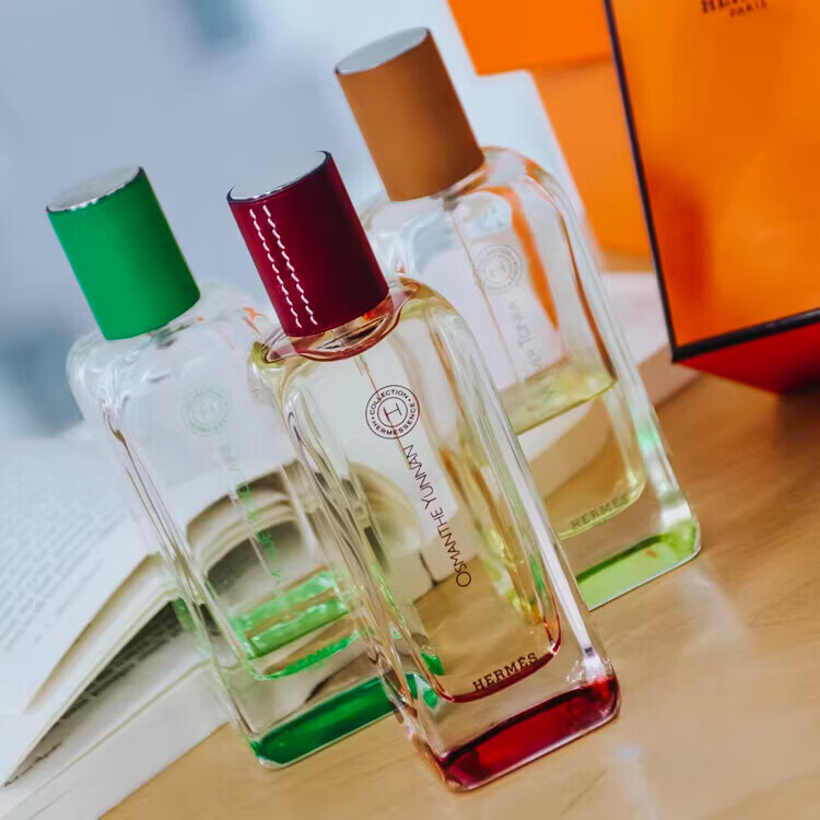 HERM'S爱马仕HERMES闻香珍藏香水100ML 云南丹桂 情人节新年礼物礼盒装 琼脂乌木 +礼盒礼袋 100ml