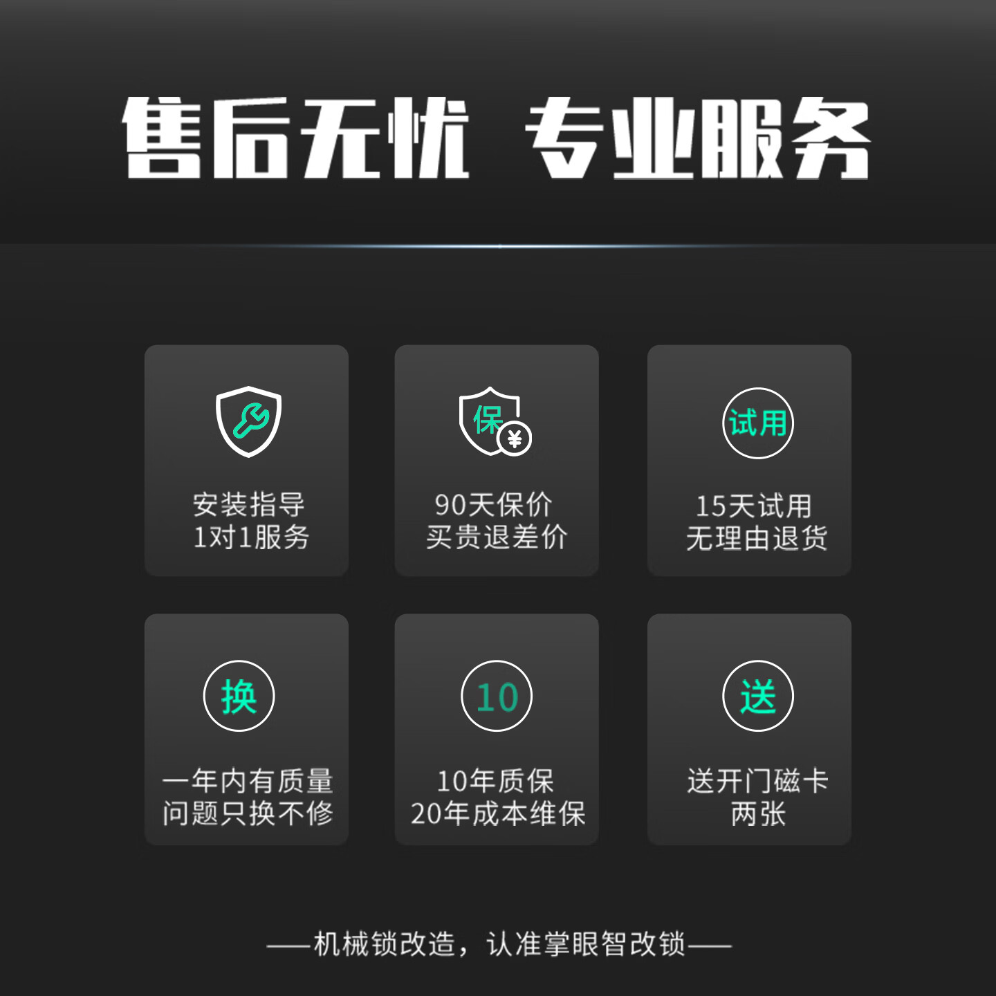 掌眼智改锁 免拆旧锁 适配99%门锁 智能改装指纹密码锁 室内室外门锁 掌眼智改锁二代锁体 老式按压锁古铜老虎锁大耳朵锁《锁体+配件全套》