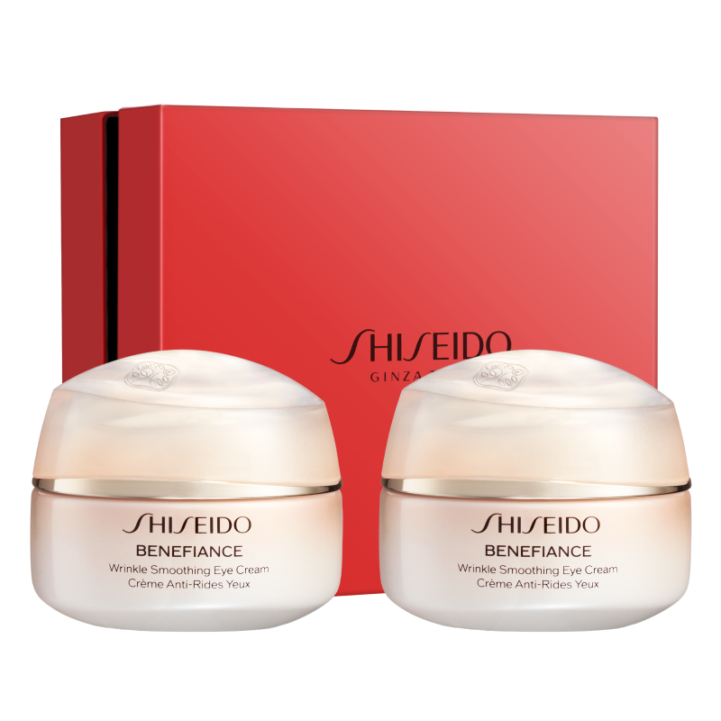 資生堂（SHISEIDO）盼麗風(fēng)姿智感撫痕小雷達(dá)眼霜15ml雙支裝淡細(xì)紋黑眼圈情人節(jié)禮物女