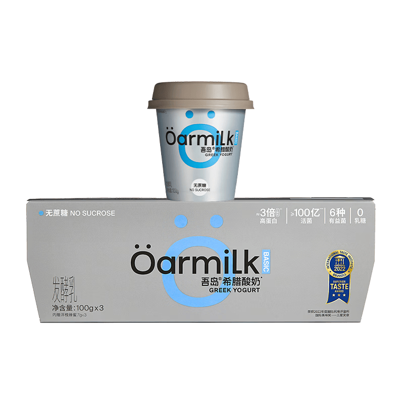 Oarmilk/�ᵺţ�� ������ϣ������ Ͱװ ���·����� 3Ͱ ԭζ 100g 25.41Ԫ