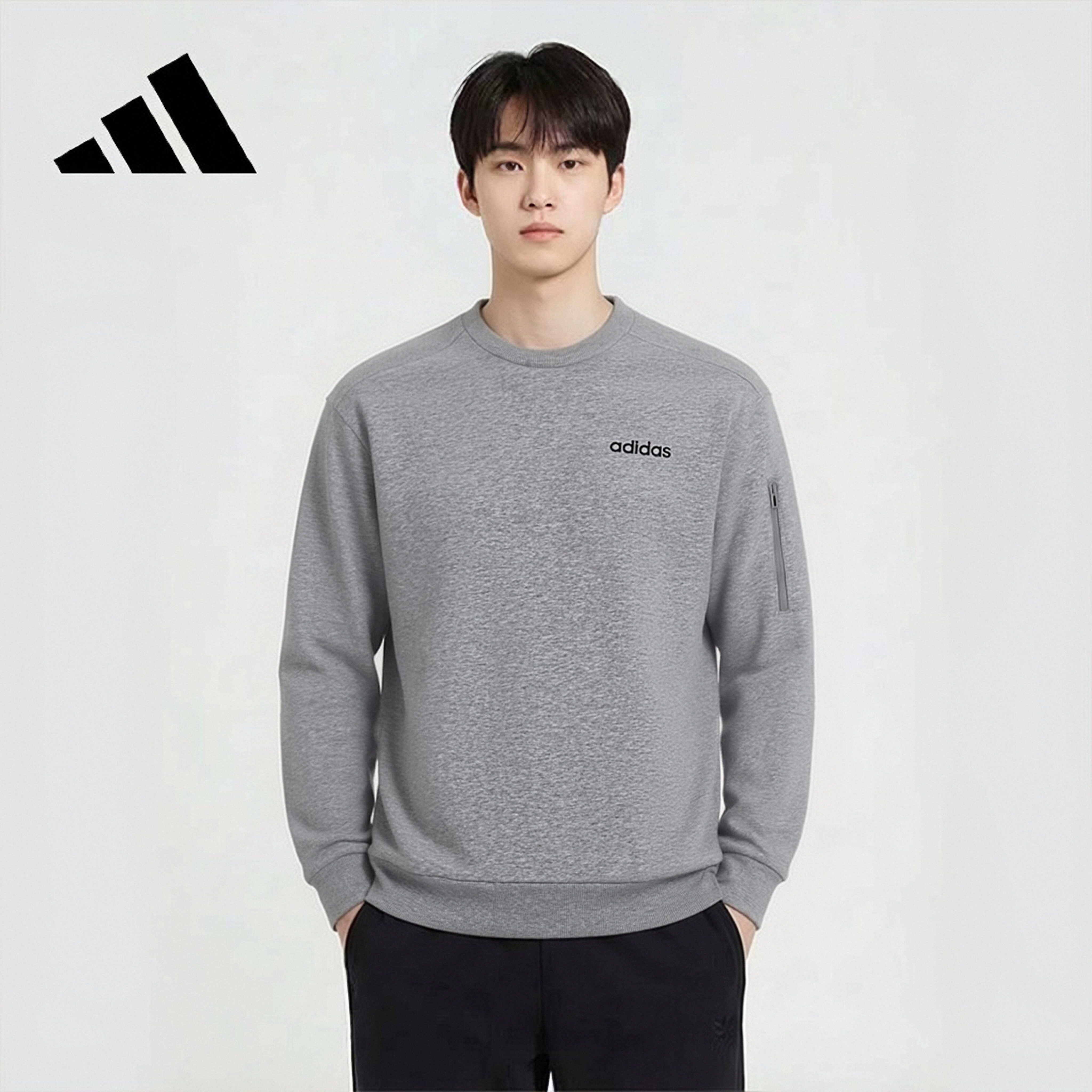 ���ڲ��������ϴ�˹��adidas���п���ͷ���ʳ����˶���֯��ͷԲ������JF3223 159Ԫ