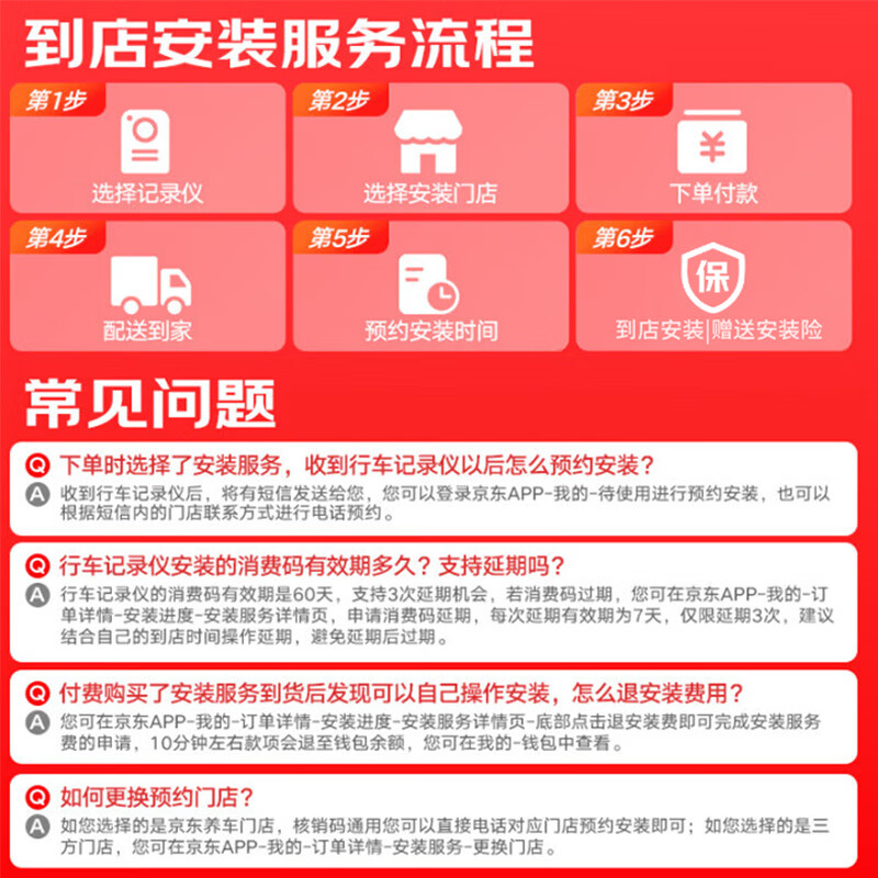 智看奔驰斯玛特smart精灵1号#1专用行车记录仪免走线4K高清停车监控 套餐一：4K超清版单镜头+64G内存卡