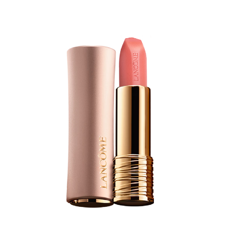 兰蔻新菁纯粉金管#242本色裸唇膏口红哑光化妆品礼盒送女友生日礼物