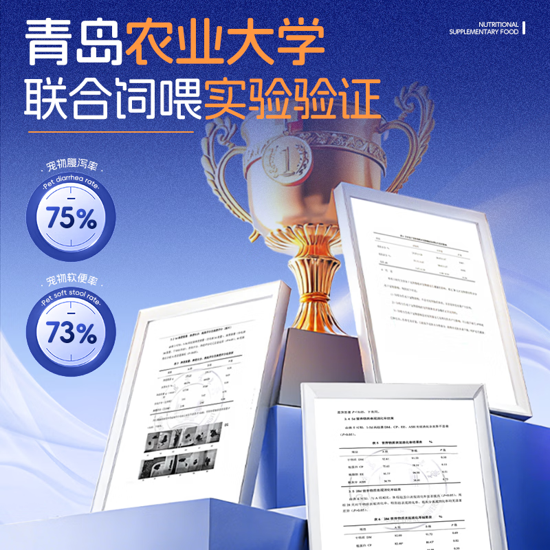 至点肠胃源动力冻干肉松粉猫用益生菌肠胃调理软便拉稀宠物营养保健 70g