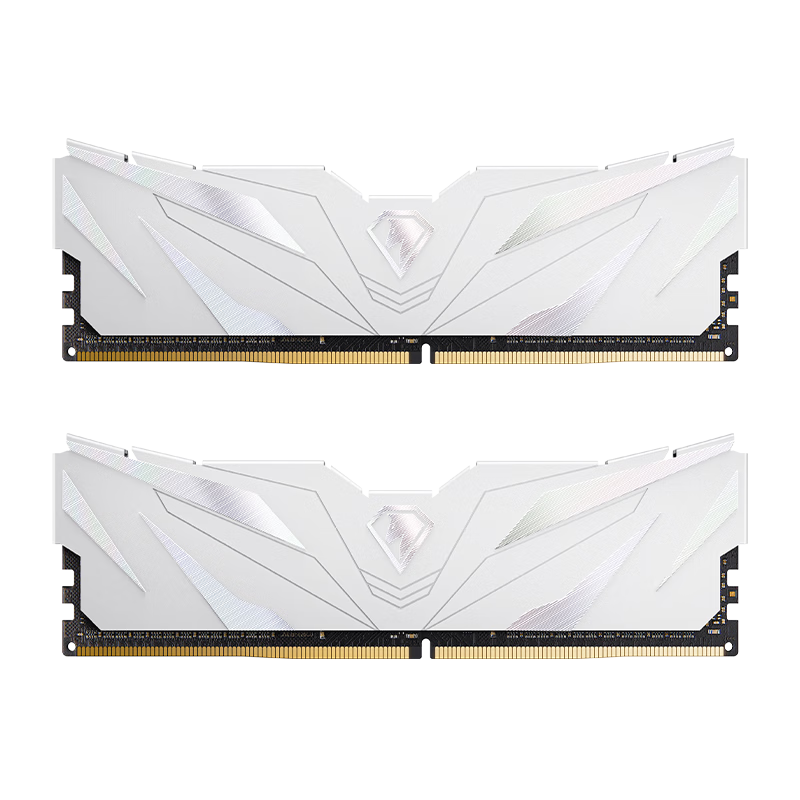 Netac 朗科 越影II系列 DDR4 3600MHz 台式机内存 16GB(8GB*2) 马甲条 C18